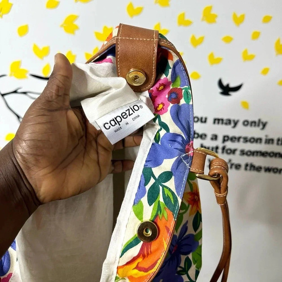 Capezio Summerset Floral Hand Bag - Picture 9 of 11